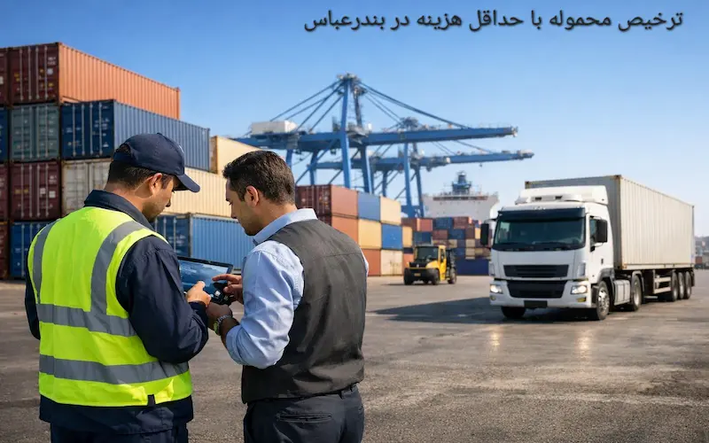 ترخیص محموله با حداقل هزینه در بندرعباس