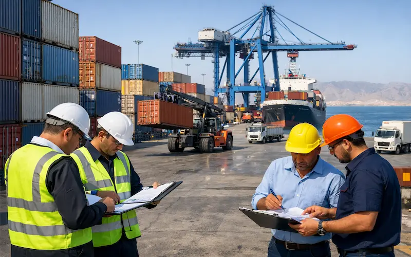 ترخیص محموله صادرات مجدد از بندرعباس