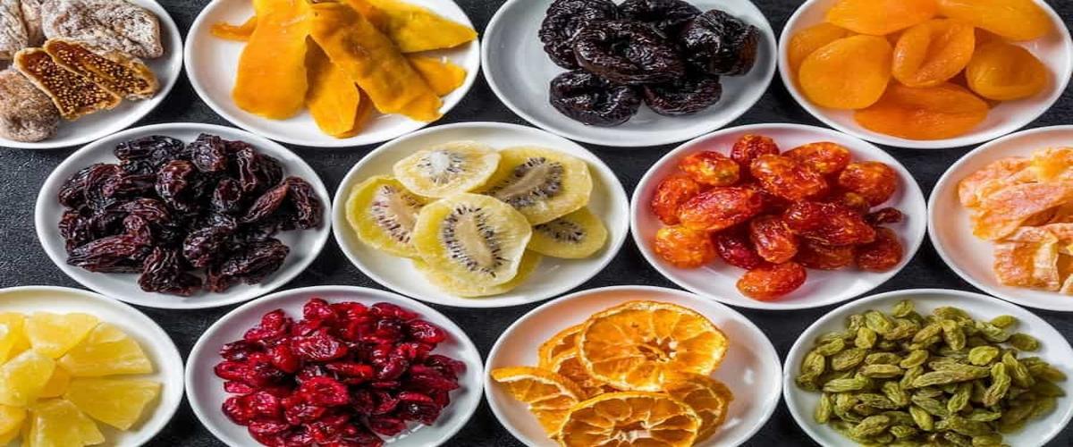 واردات میوه خشک از دبی